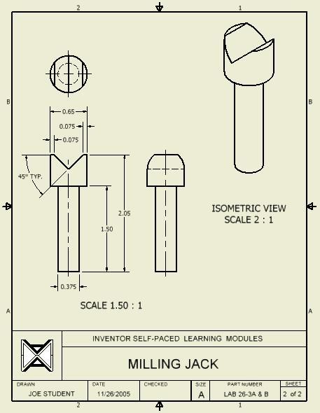 7D – V-Shaft 도면 시트 2 계속