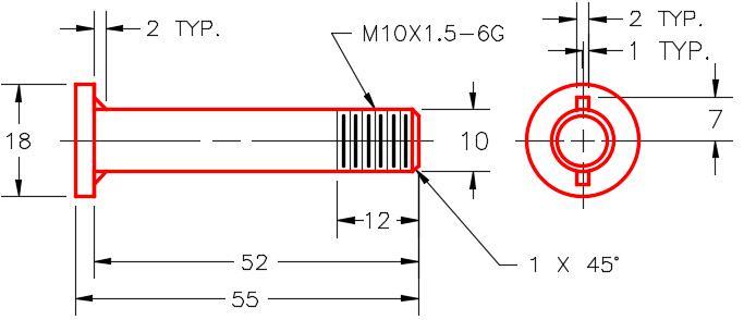 파트 D – Pin 치수