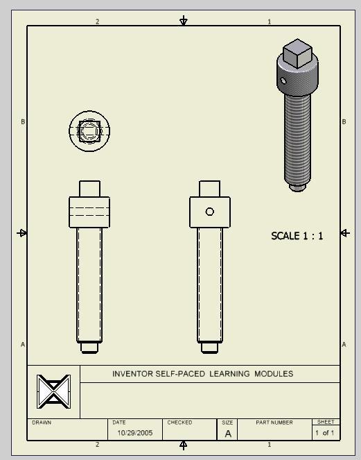 Lab 24-1C – Screw 도면